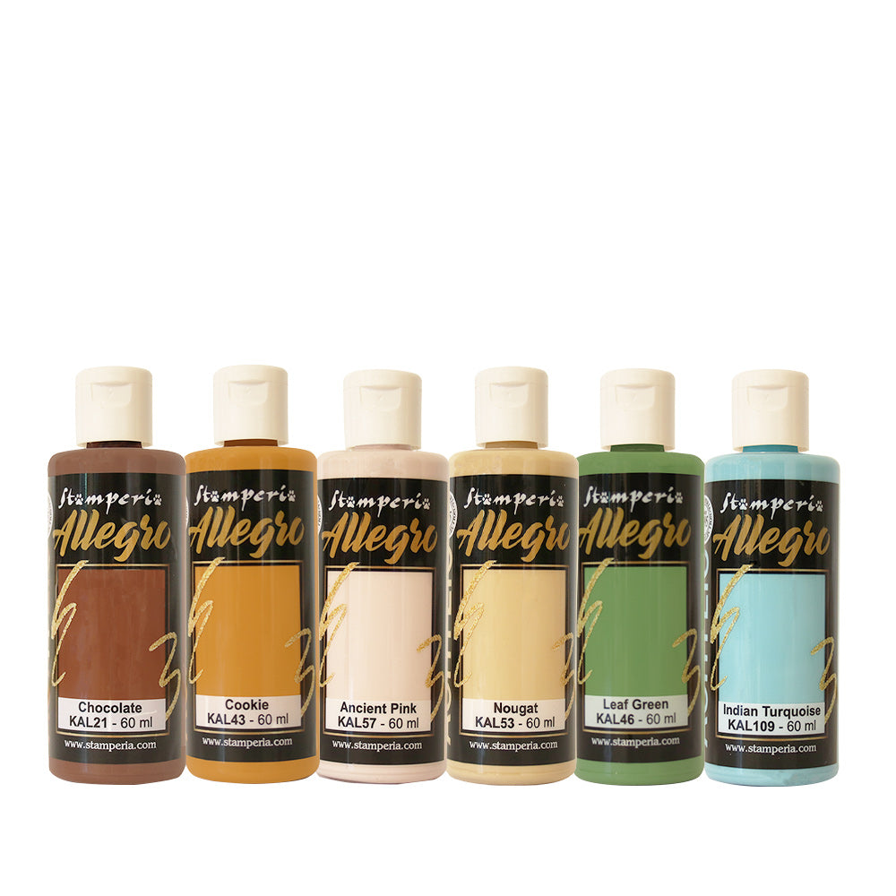 Allegro Selection For Art And Craft 6 Colours - Symphony