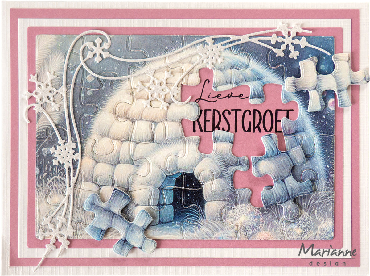 Marianne Design Craftables Die - Puzzle - A6