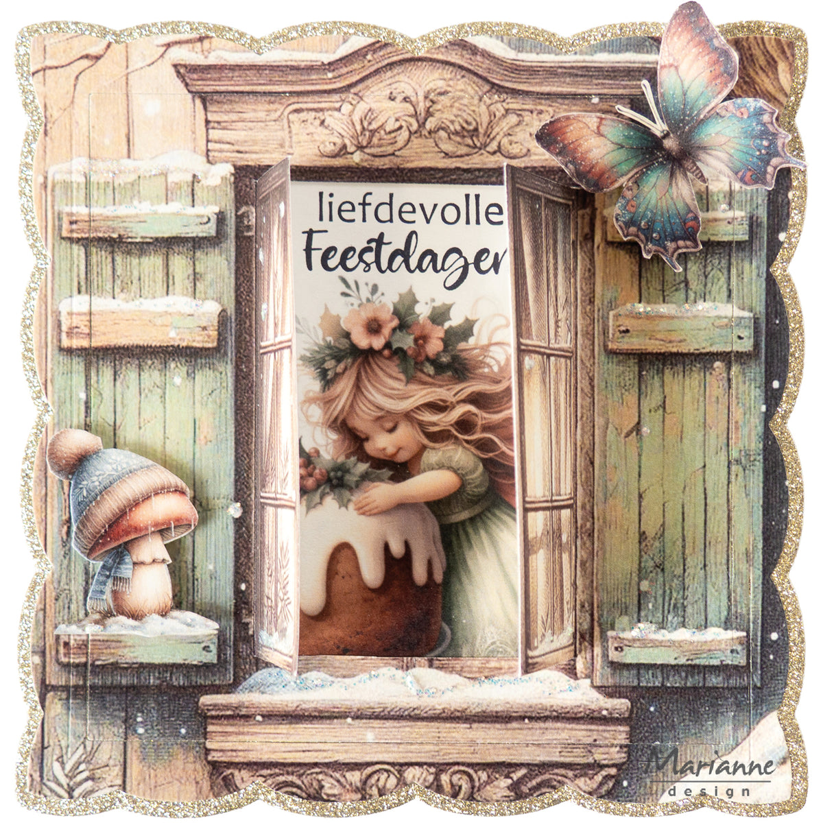 Marianne Design Craftables Die - Photo Frame - Square By Marleen