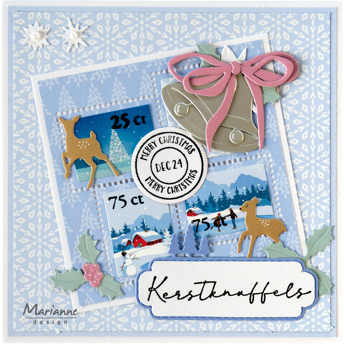 Marianne Design Craftables Die - Stamp Layout - Square