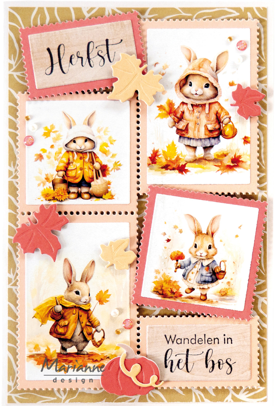 Marianne Design Craftables Die - Stamp Layout - A6