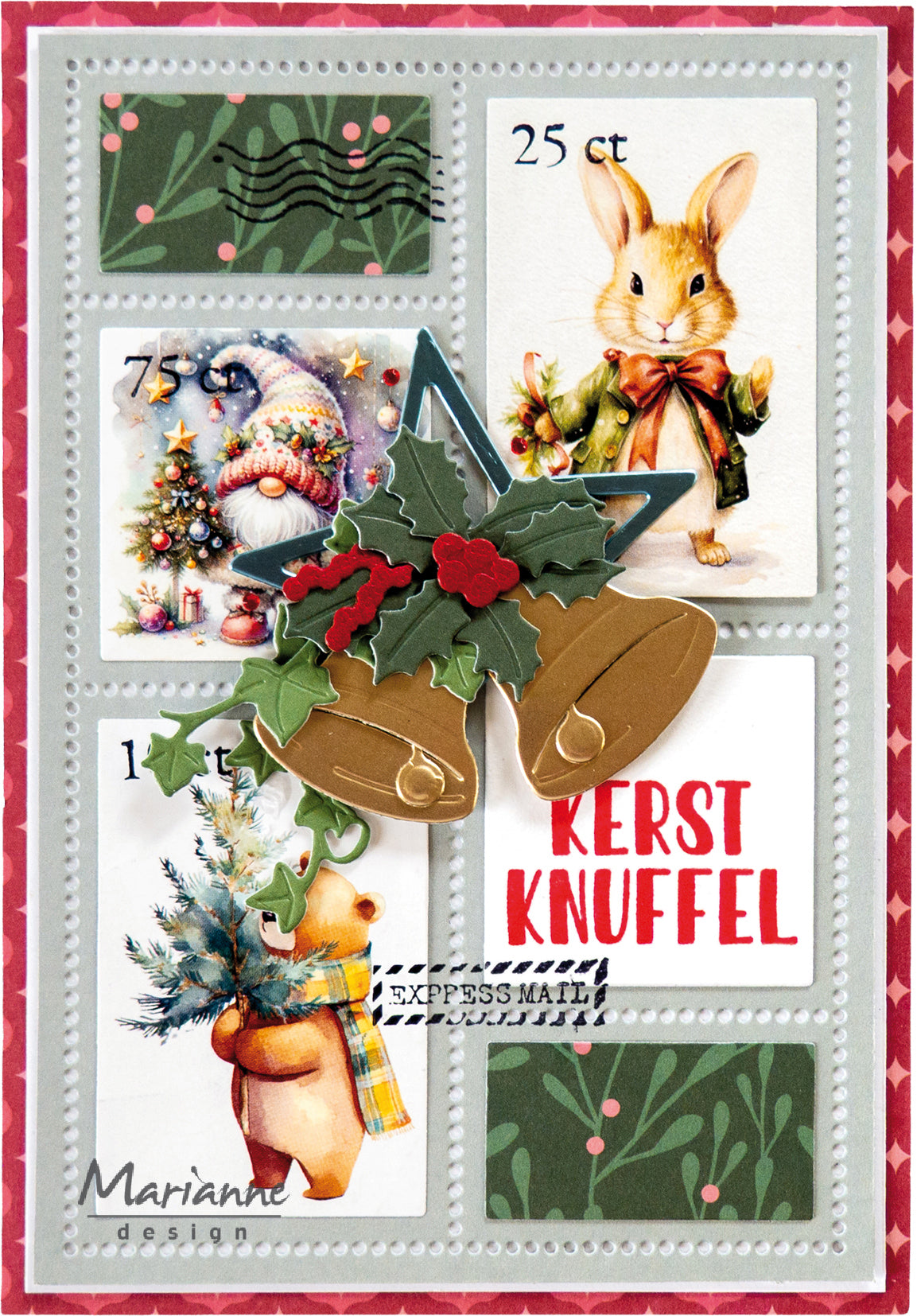 Marianne Design Craftables Die - Stamp Layout - A6