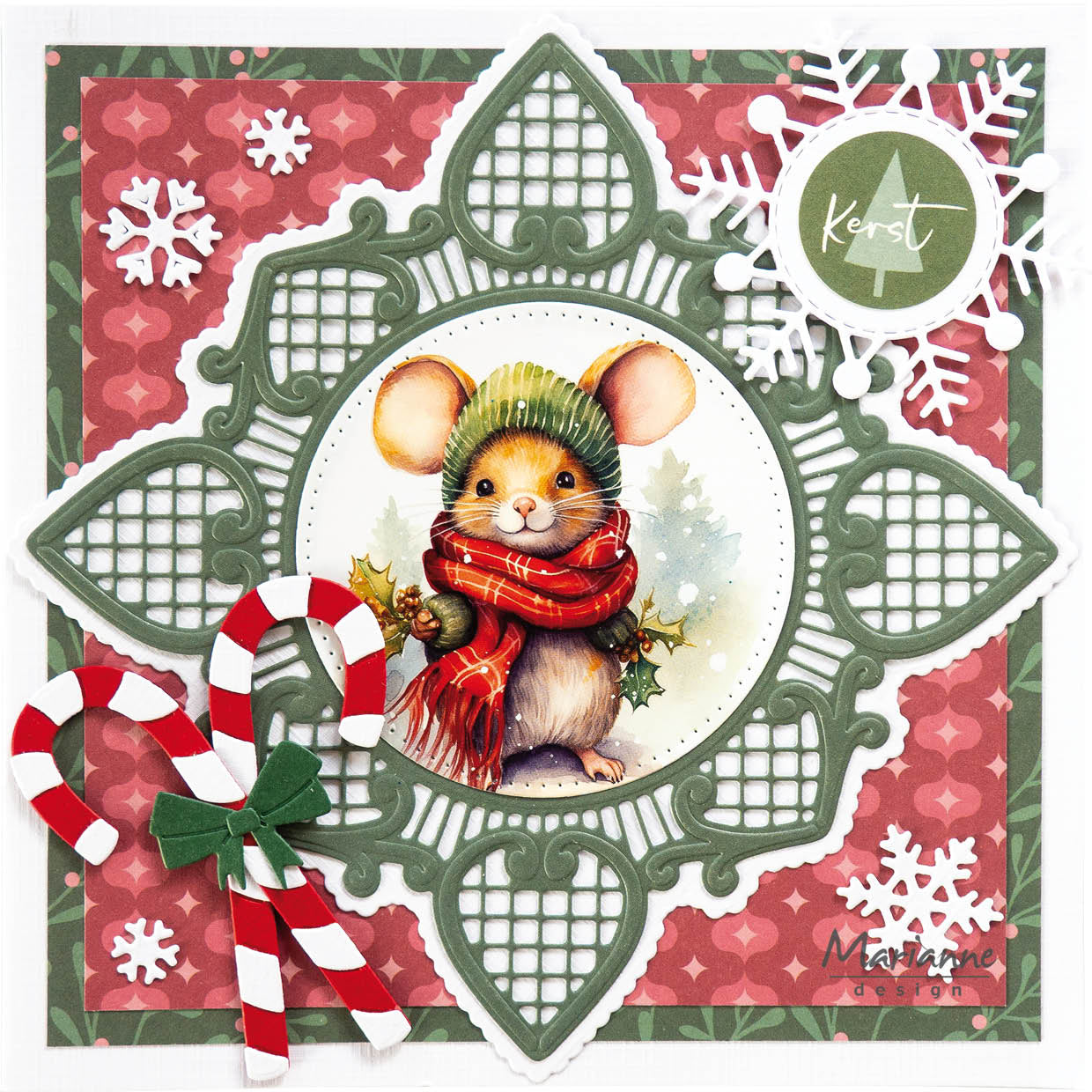 Marianne Design A4 Cutting Sheet - Cosy Critters