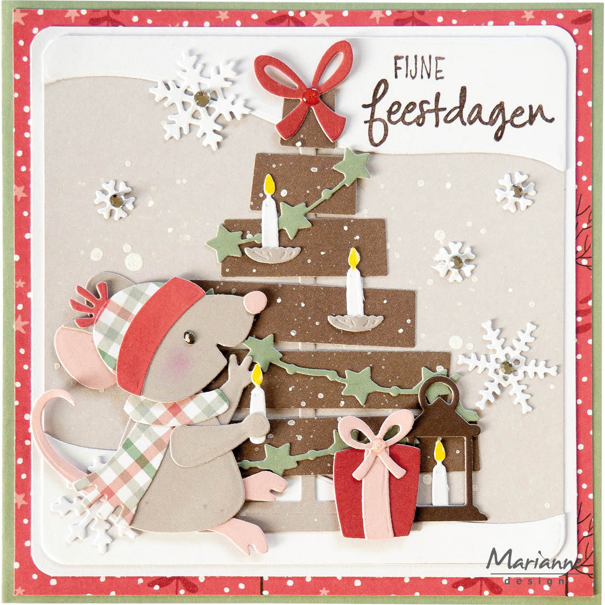 Marianne Design Collectables Die - Wooden Christmas Tree