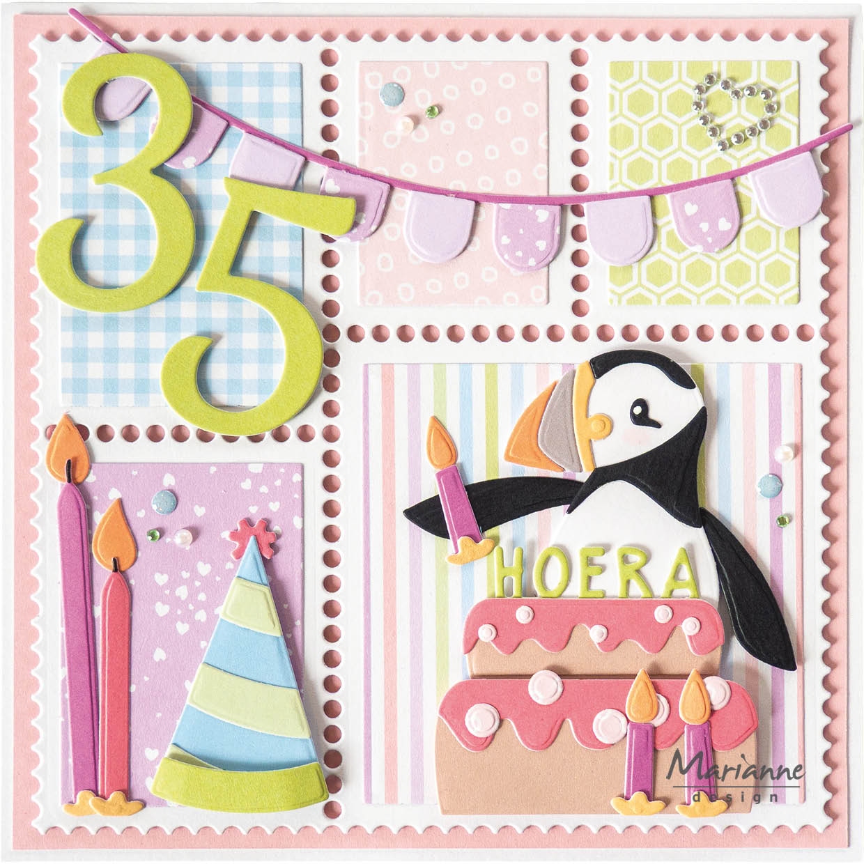 Marianne Design Craftables Die - Numbers XL