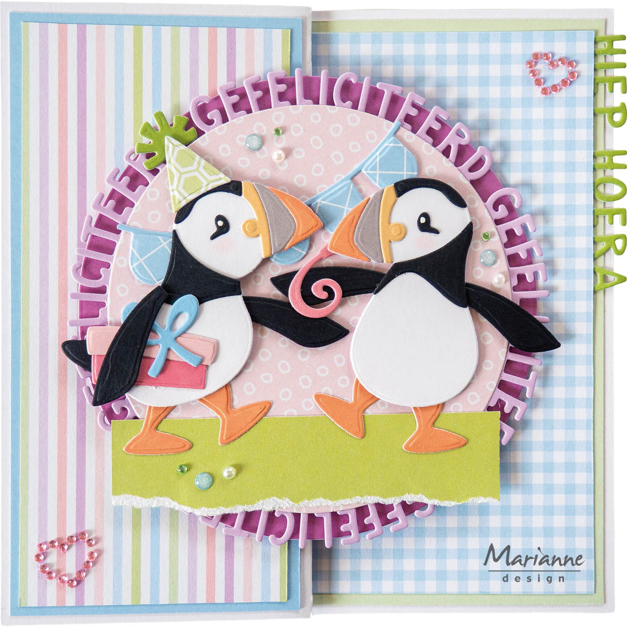Marianne Design Collectables Die - Eline's Party Puffin
