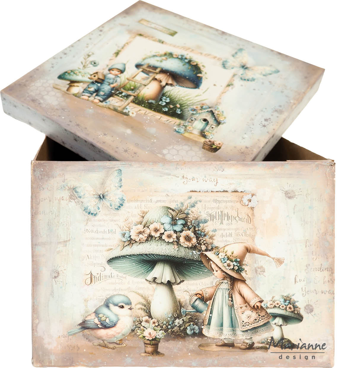 Marianne Design A4 Cutting Sheet - Dreamy Spring by Fairybells