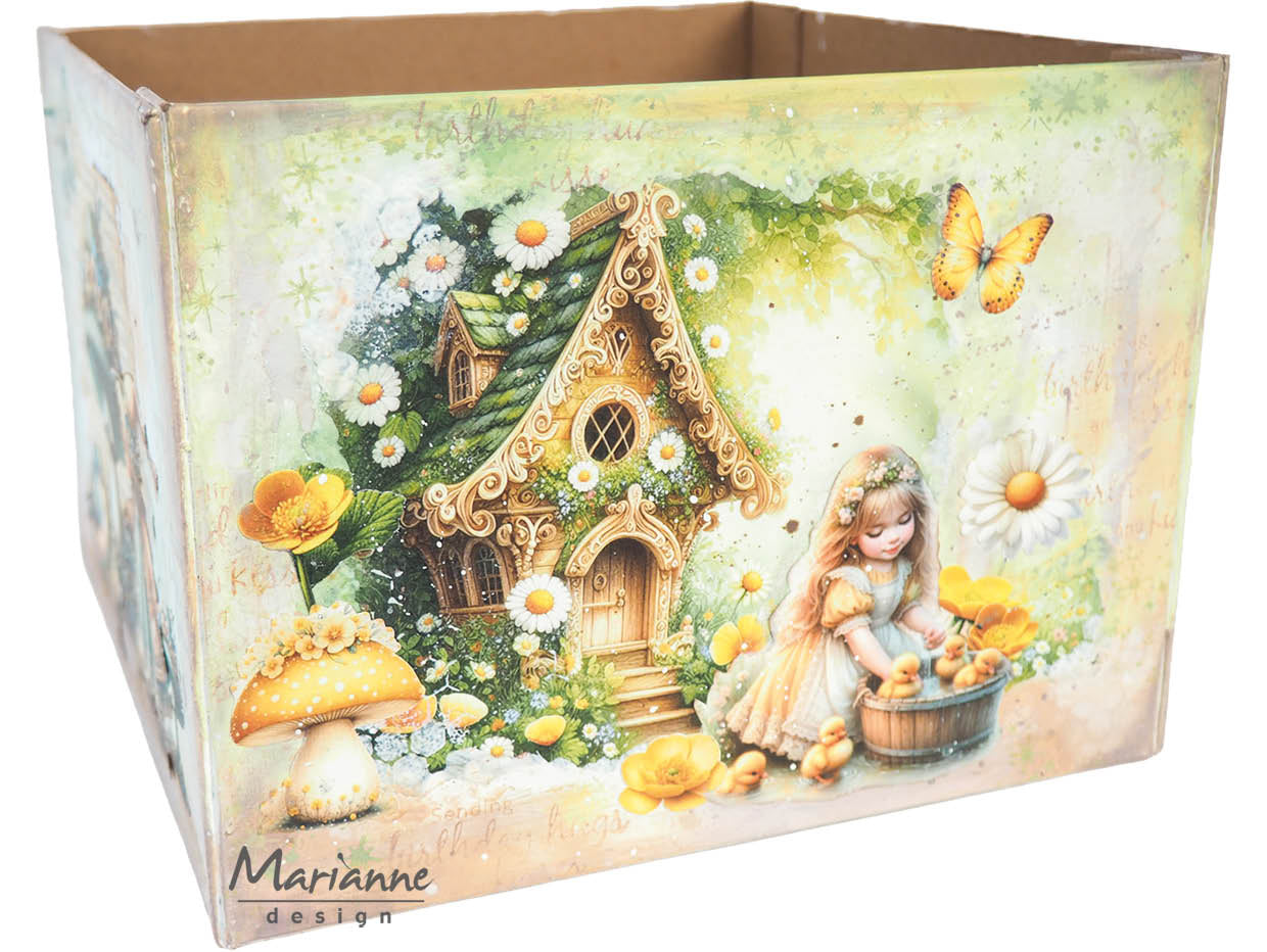 Marianne Design A4 Cutting Sheet - Cosy Spring by Fairybells