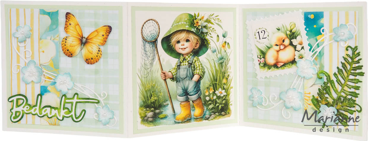 Marianne Design A4 Cutting Sheet - Cosy Spring by Fairybells