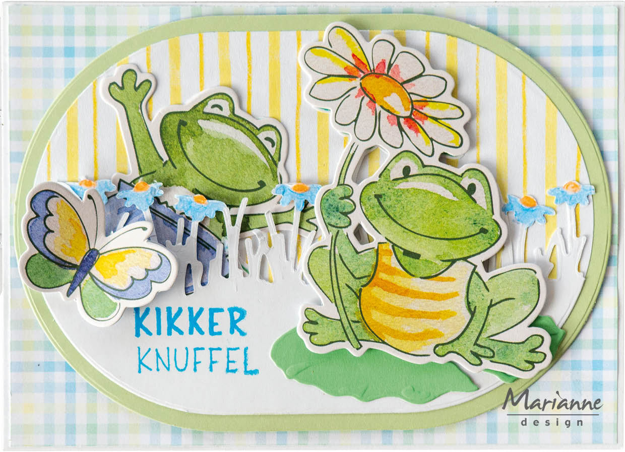 Marianne Design Collectables Die - Eline's Frogs