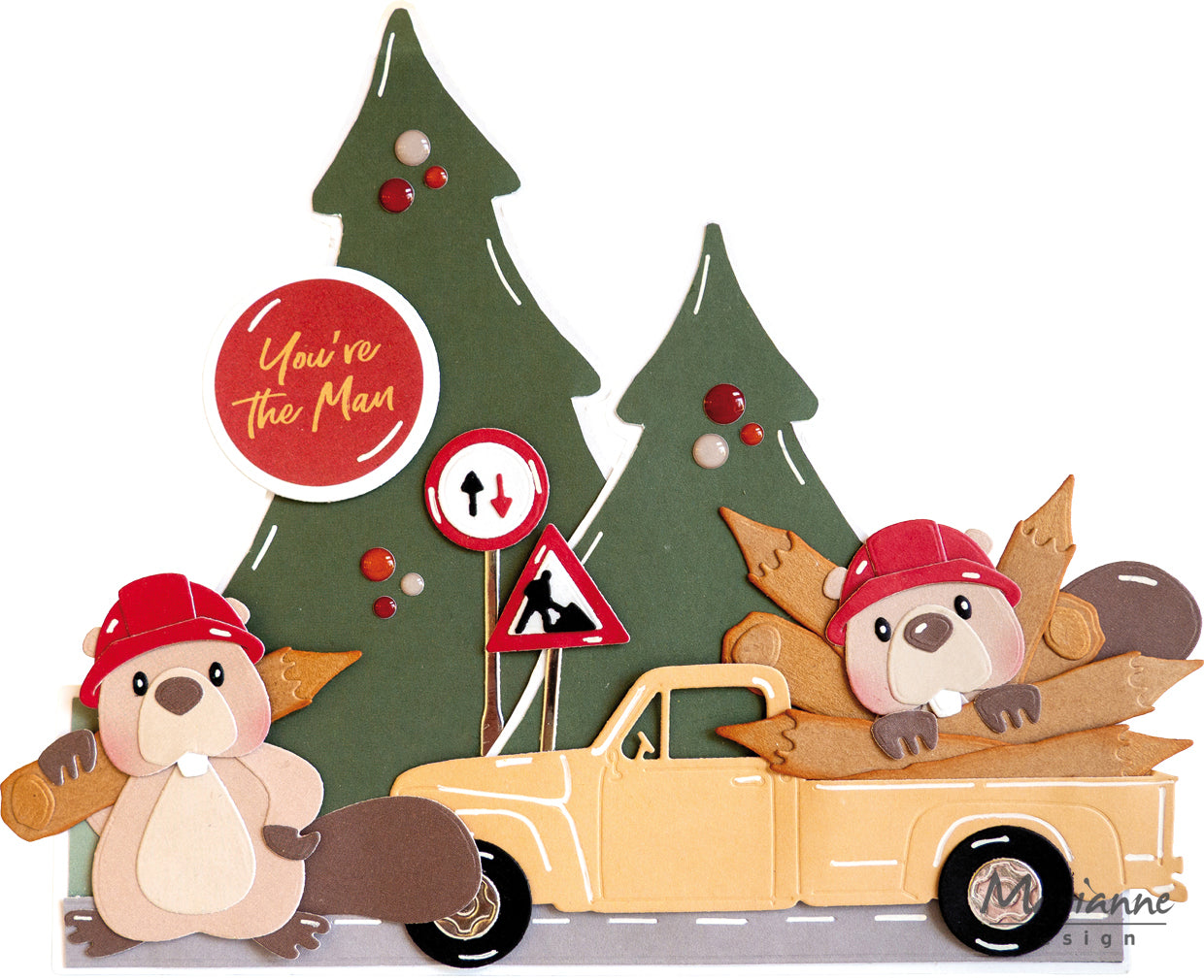 Marianne Design Collectables Die - Eline's Animals - Beaver