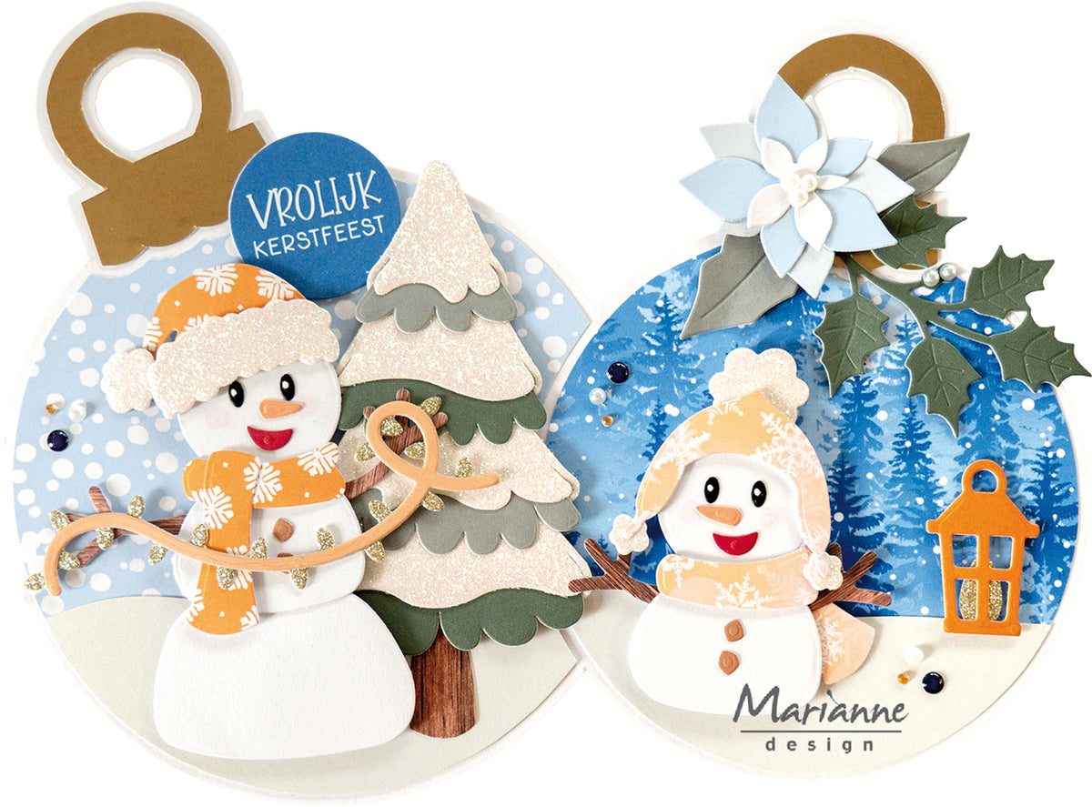 Marianne Design A4 Paper Pad - Frosty Winter