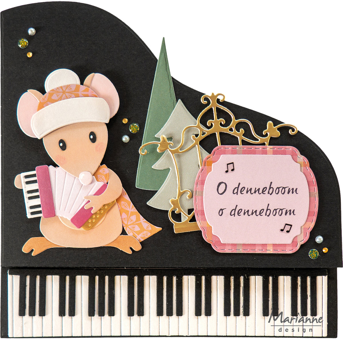 Marianne Design Collectables Die - Music Instruments By Marleen