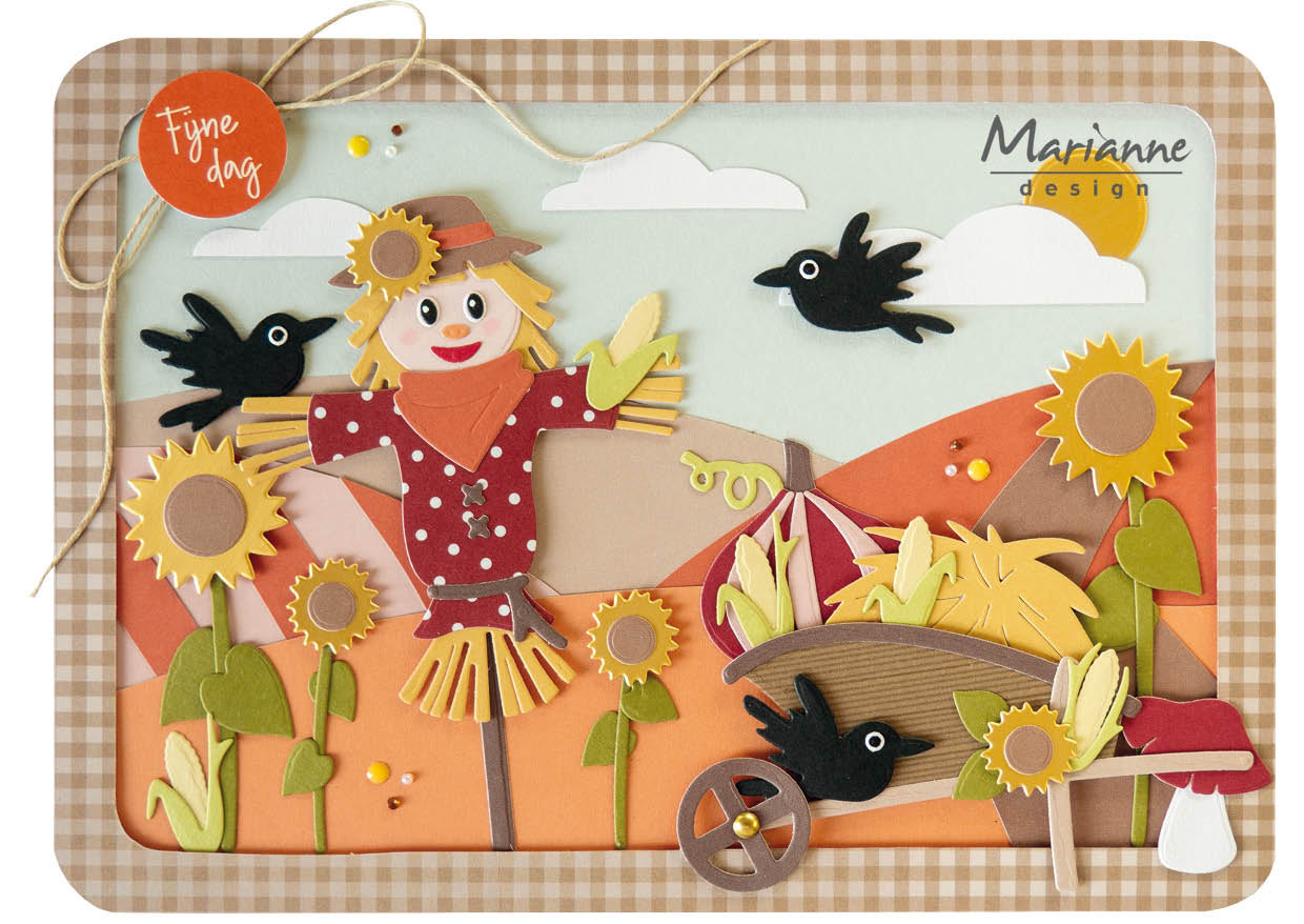Marianne Design Collectables Die - Scarecrow By Marleen