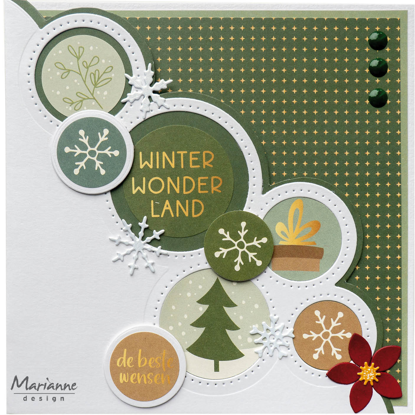 Marianne Design A4 Paper Pad - Christmas At Home