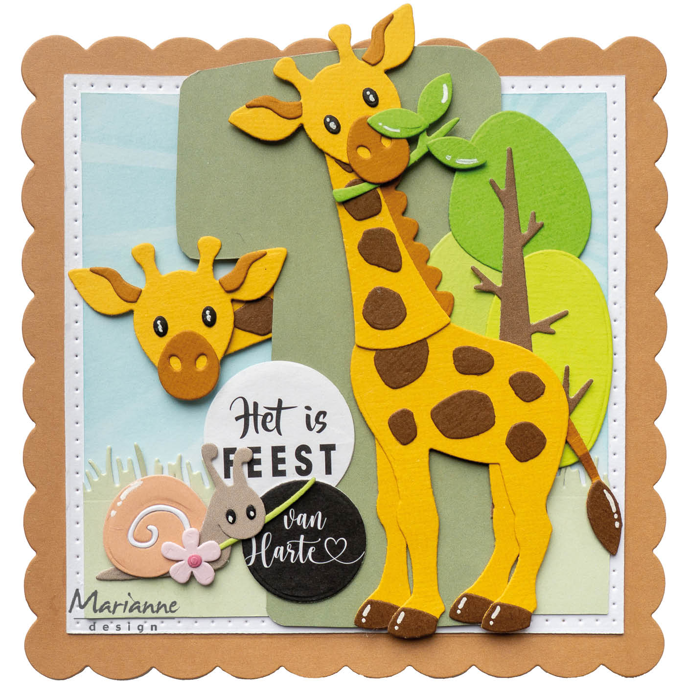 Marianne Design Collectables Die - Eline's Giraffe