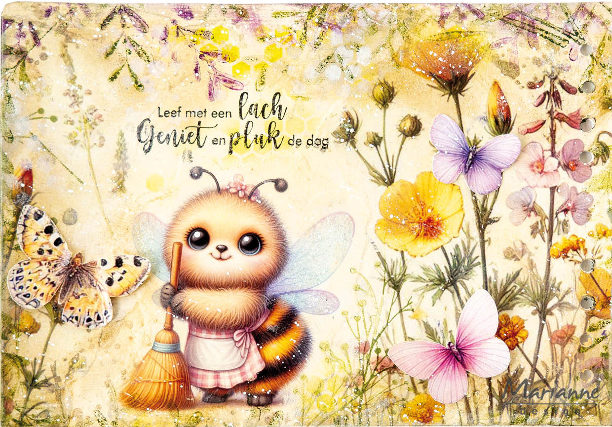 Marianne Design A4 Cutting Sheet - Cute Animals - by Fairybells