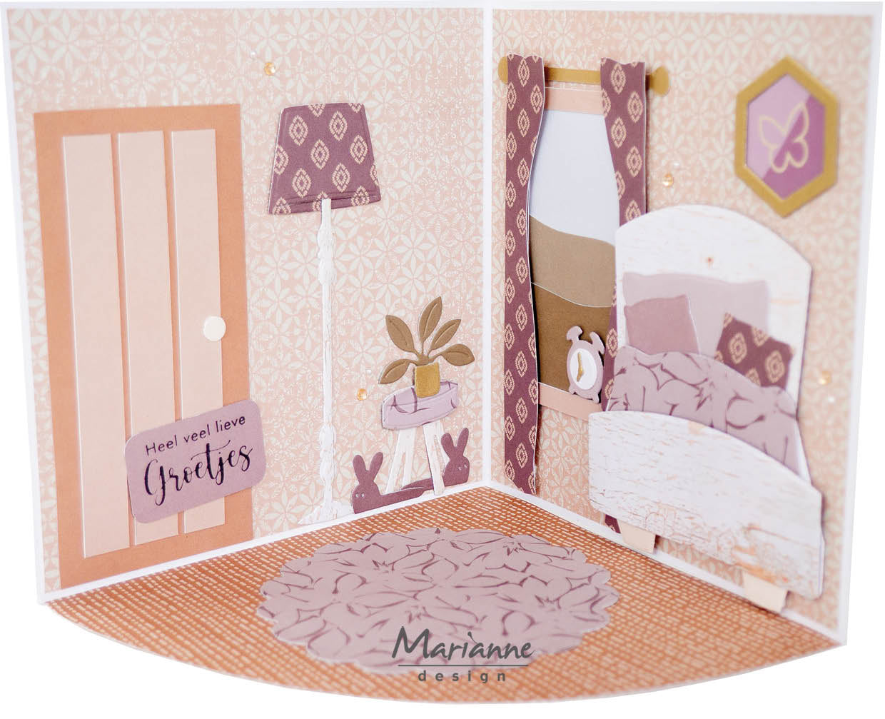 Marianne Design A4 Cutting Sheet - Frame Pictures by Marleen