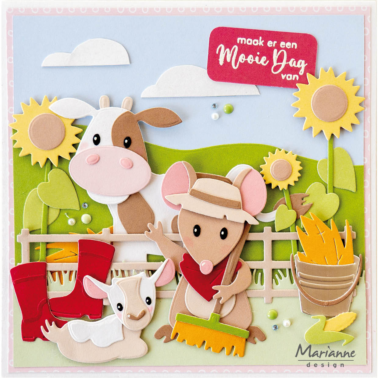 Marianne Design Collectables Die - Eline's Goat Family