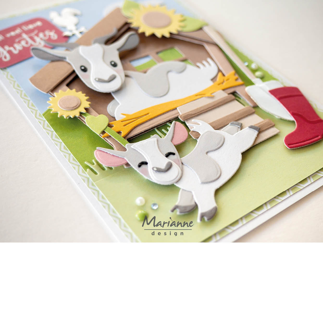 Marianne Design Collectables Die - Eline's Goat Family