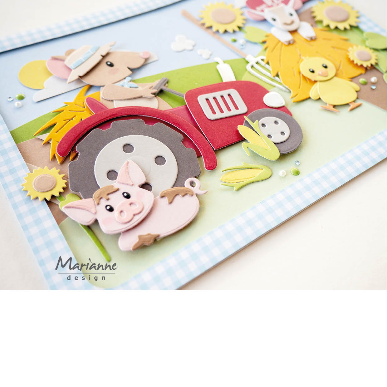 Marianne Design Collectables Die - Tractor by Marleen