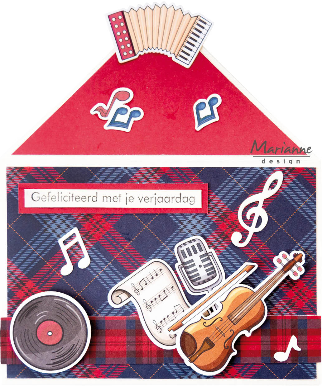 Marianne Design A6 Die Cuts - Making Music