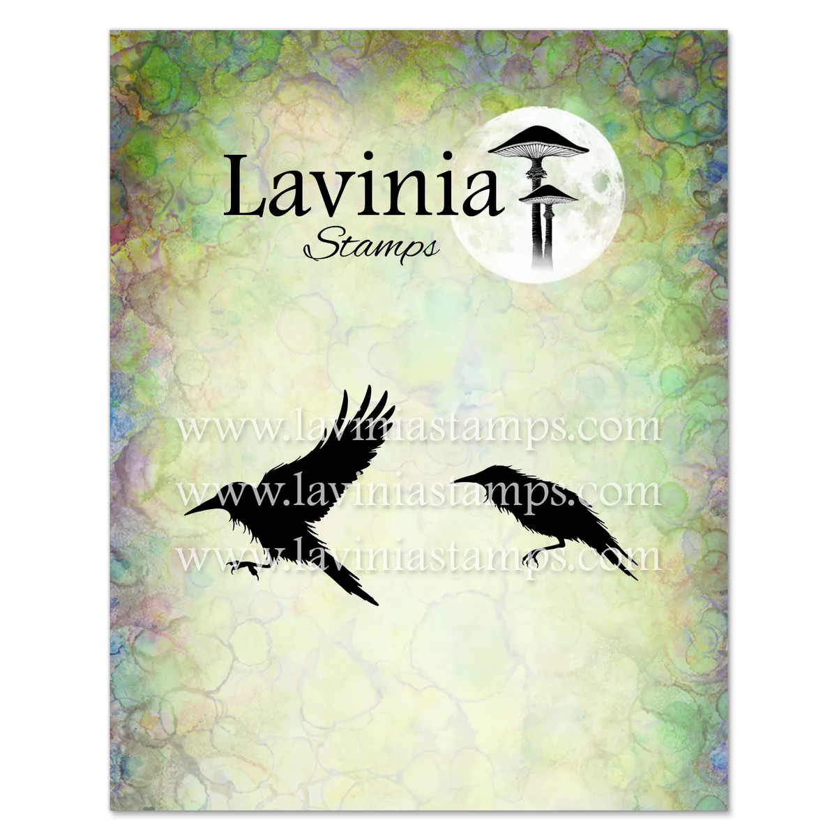 Lavinia Stamps - Poe and Noctis Stamp