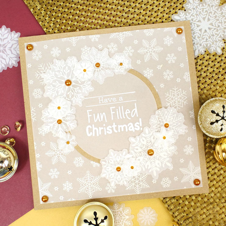 Die-Cut Parchment Snowflakes