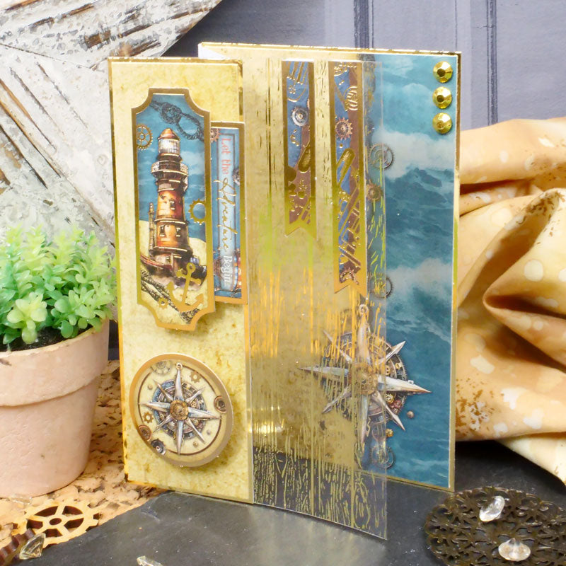 Clockwork Curiosities Luxury Foiled Acetate