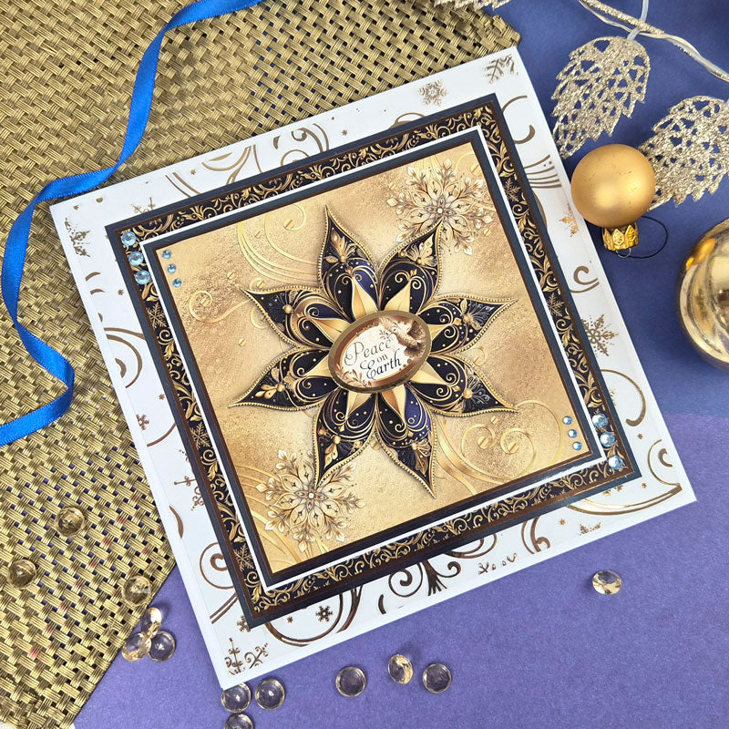 Festive Opulence Luxury Foiled Acetate