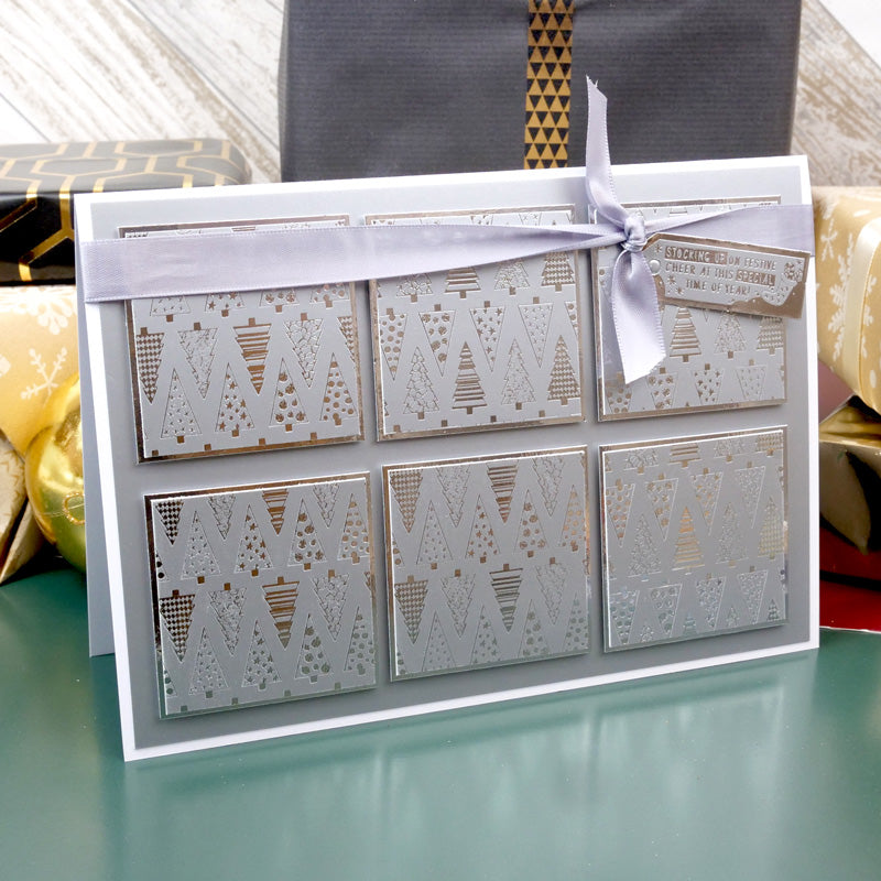 Essential Book of Sentiments - Christmas Glistening Gold & Silver Shimmer Edition