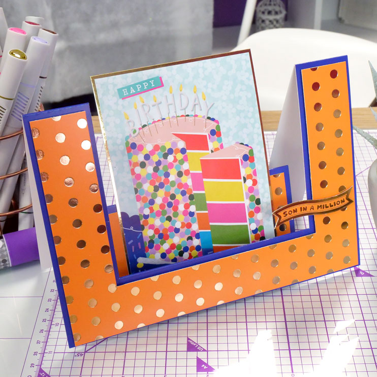 Foiled Edge-to-Edge Cardstock
