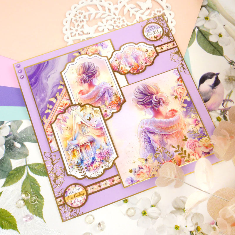 Enchanted Glades Luxury Foiled Cardstock