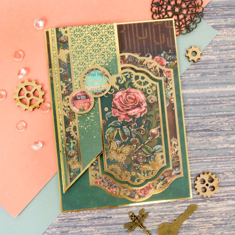 Clockwork Curiosities Luxury Foiled Cardstock