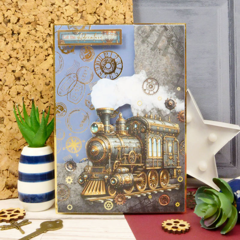 Clockwork Curiosities Luxury Foiled Cardstock