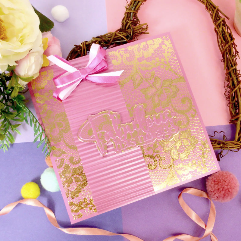 Adorable Scorable Metallics Luxury Foiled Edge-to-Edge Cardstock