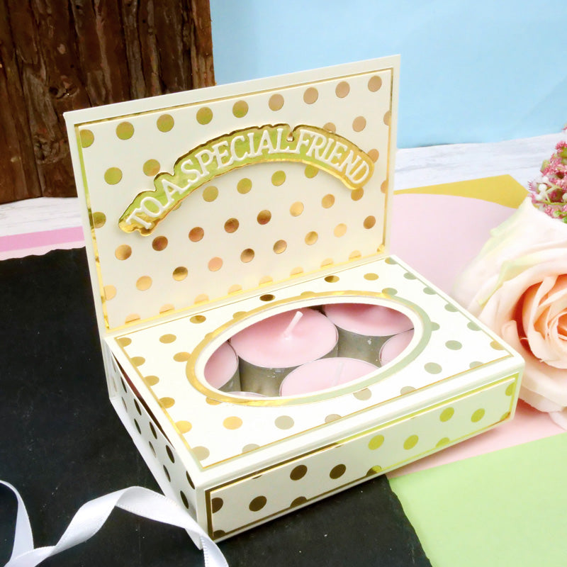 A Touch of Colour Foiled Edge-to-Edge Cardstock