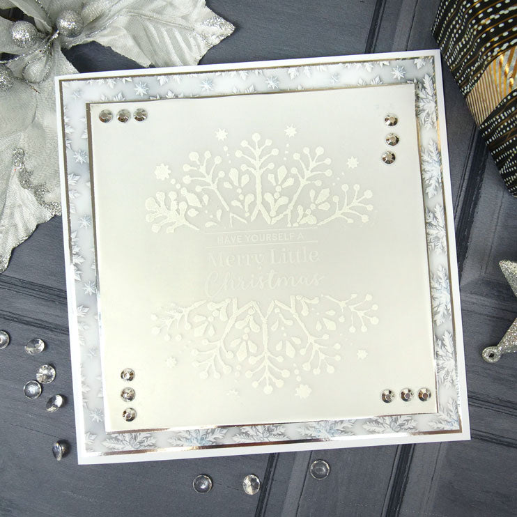 Luxury Festive Foiled Parchment Sentiment Sheets