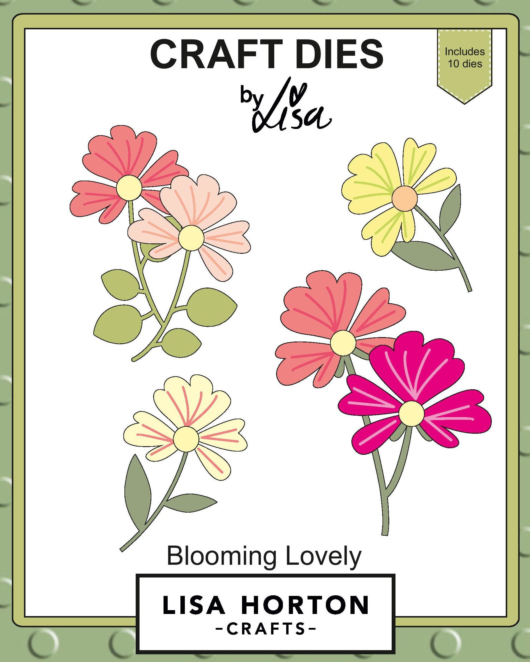 Lisa Horton Crafts Blooming Lovely Die Set