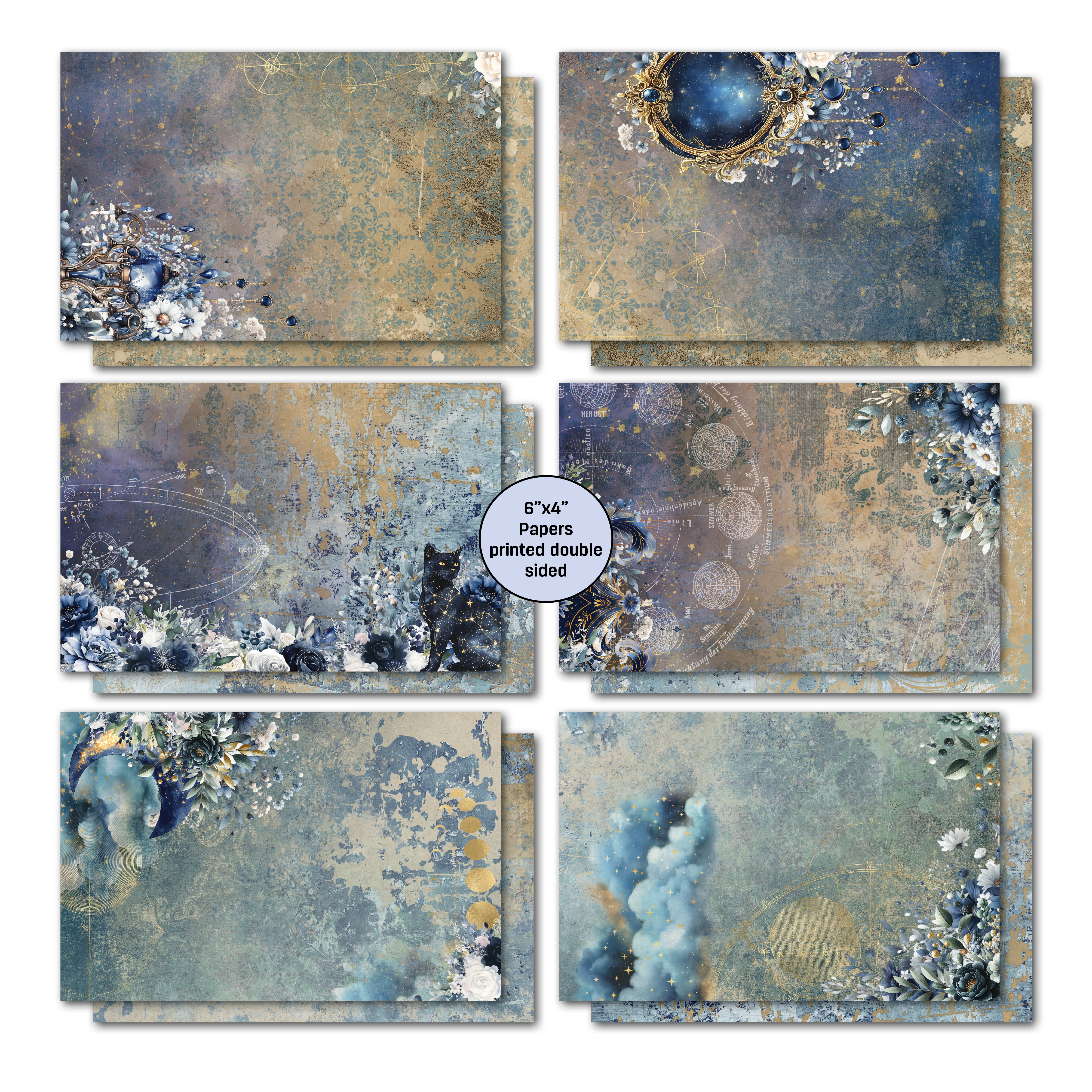 3Quarter Designs Lunar Horoscopes 6x4 Card Pack