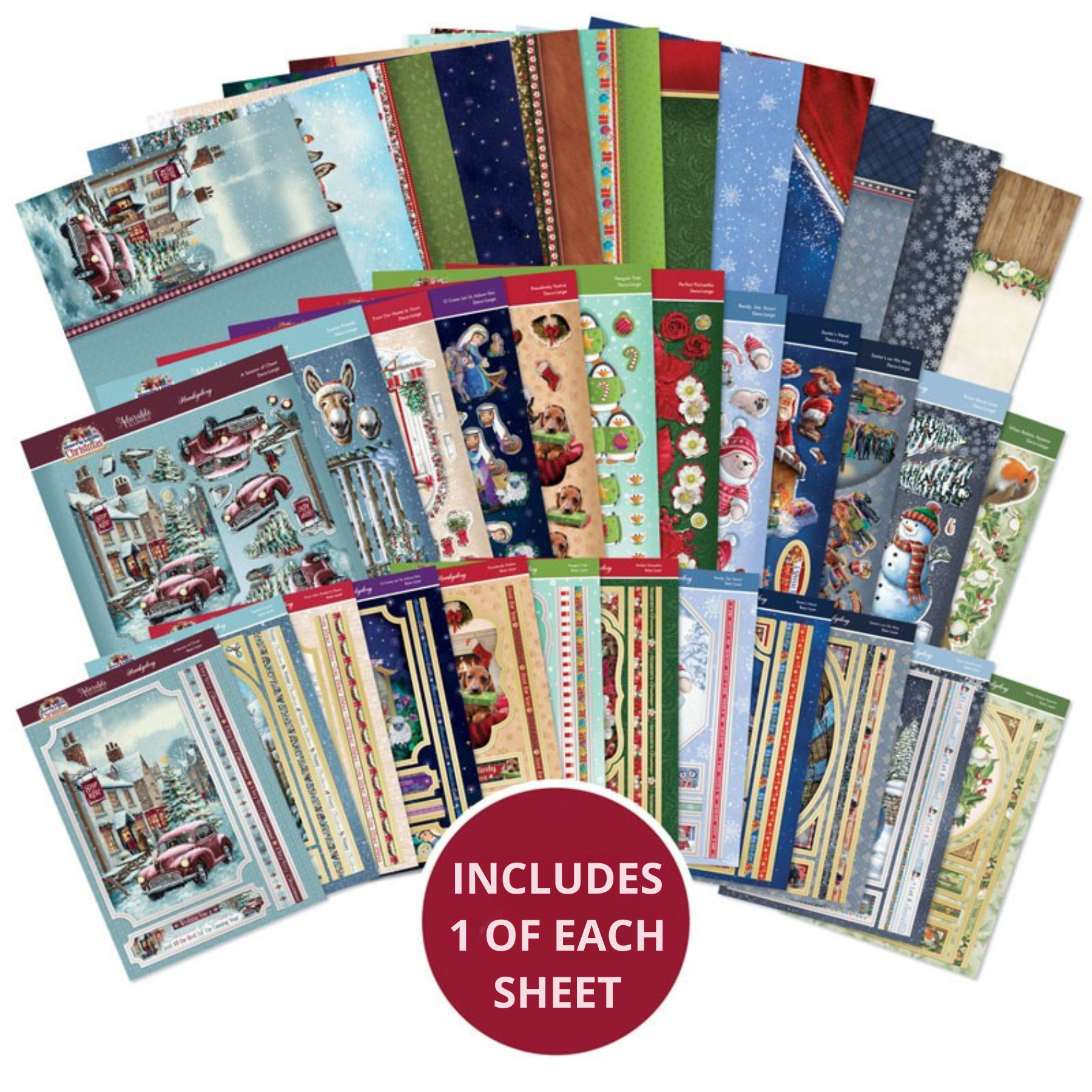 A Merry Little Christmas Designer Deco-Large Collection