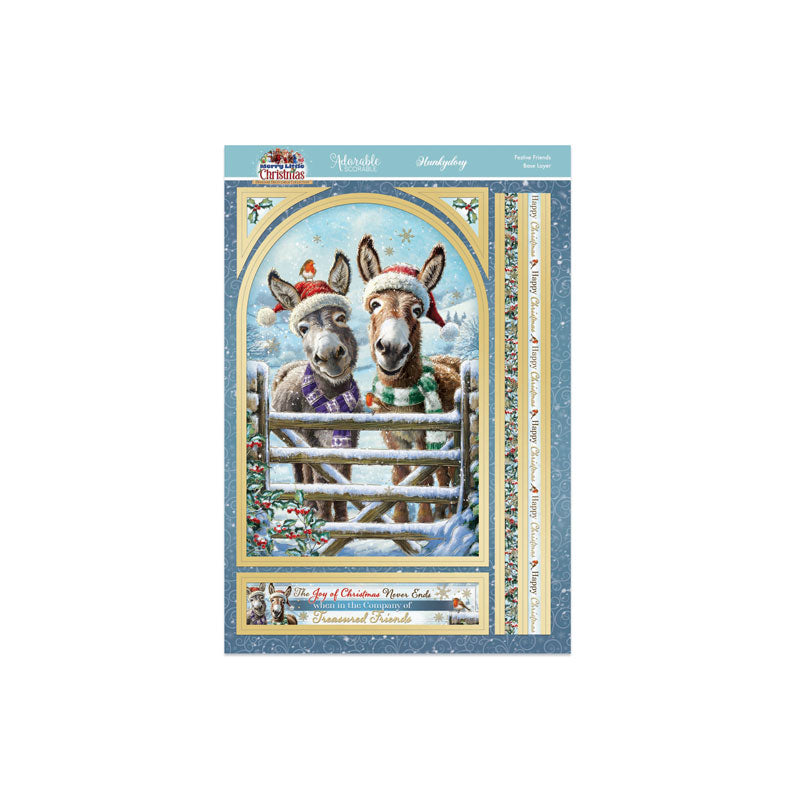 A Merry Little Christmas Deco-Large Set - Festive Friends