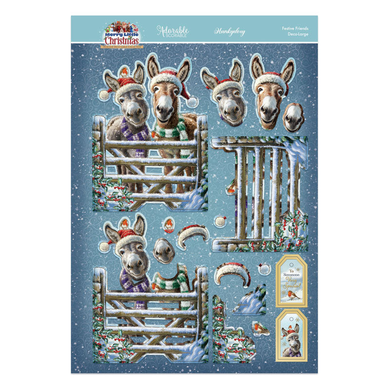 A Merry Little Christmas Deco-Large Set - Festive Friends