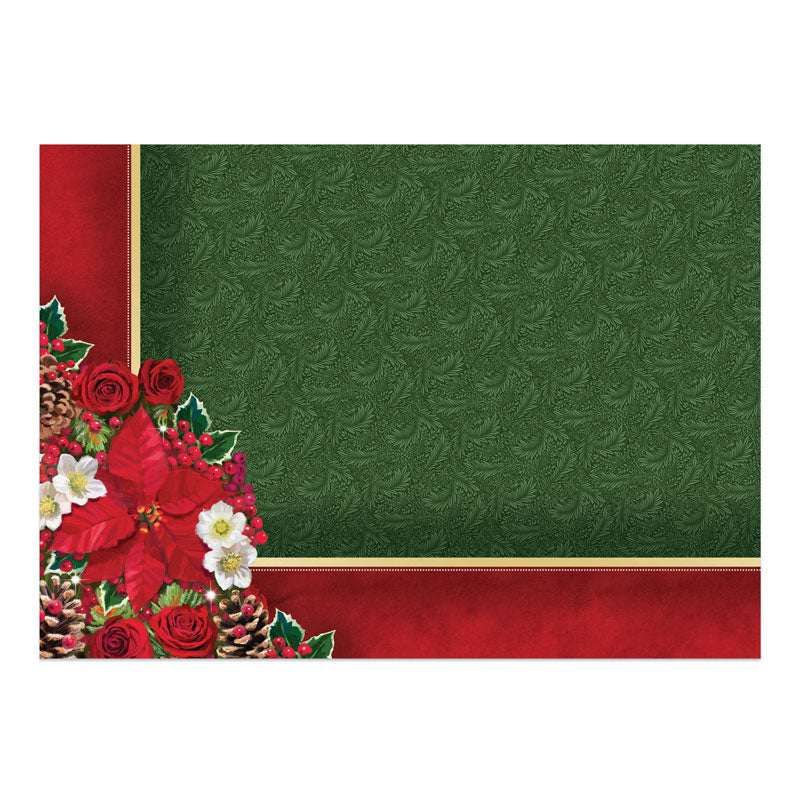 A Merry Little Christmas Deco-Large Set - Perfect Poinsettia