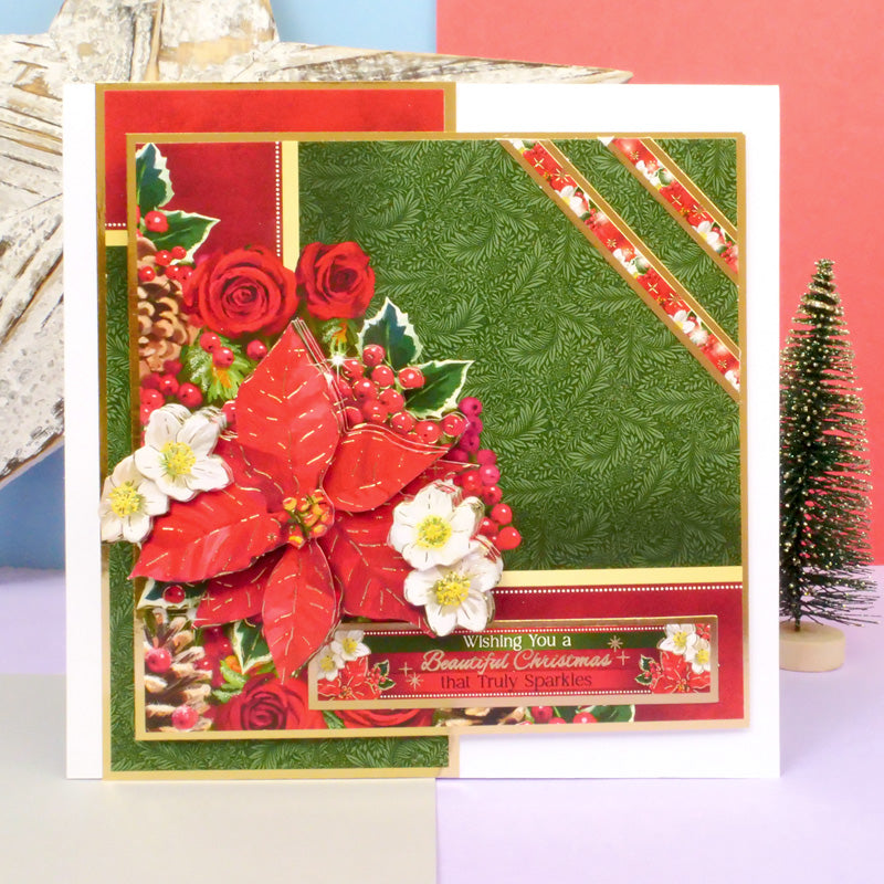 A Merry Little Christmas Deco-Large Set - Perfect Poinsettia