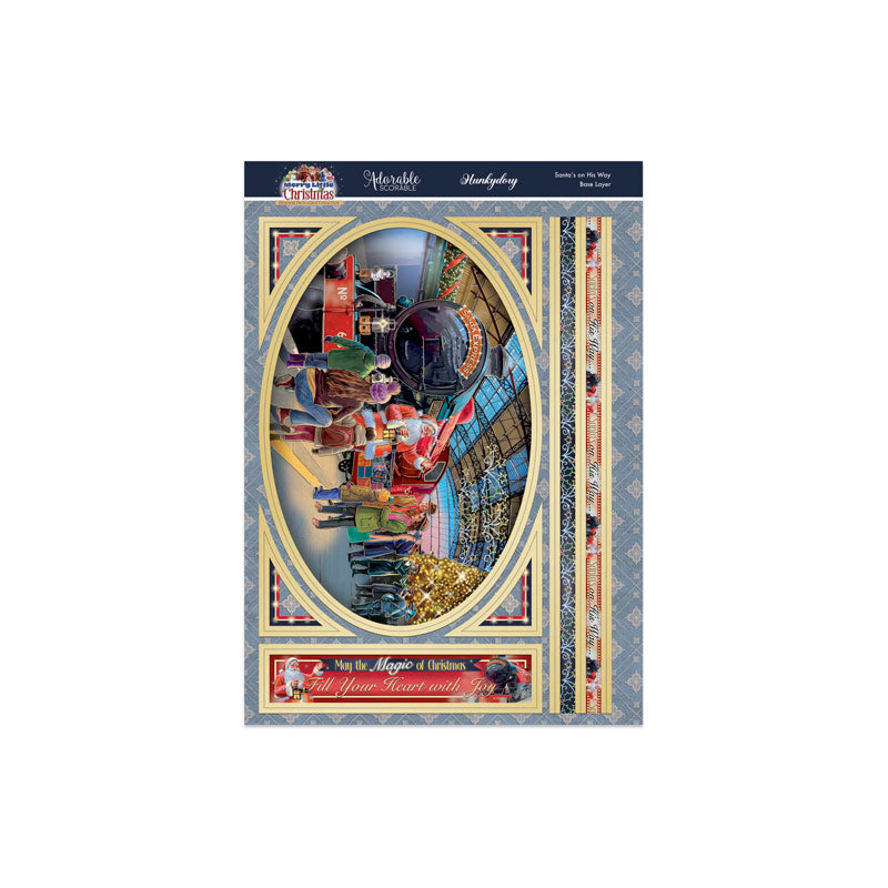 A Merry Little Christmas Deco-Large Set - Santa's On His Way