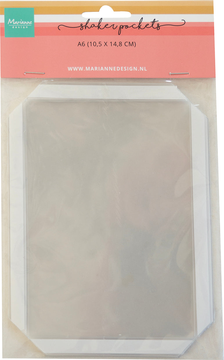 Marianne Design Shaker Pockets - A6 - 5 pcs