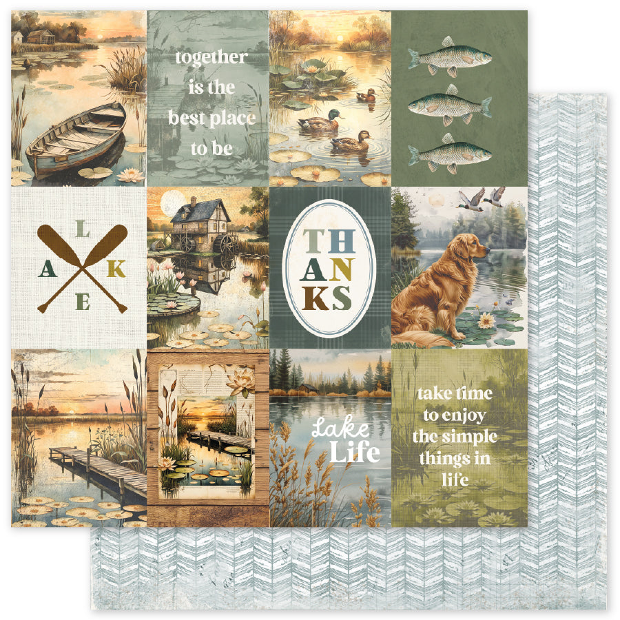 Lakeside Memories 12x12 Paper Collection 34692