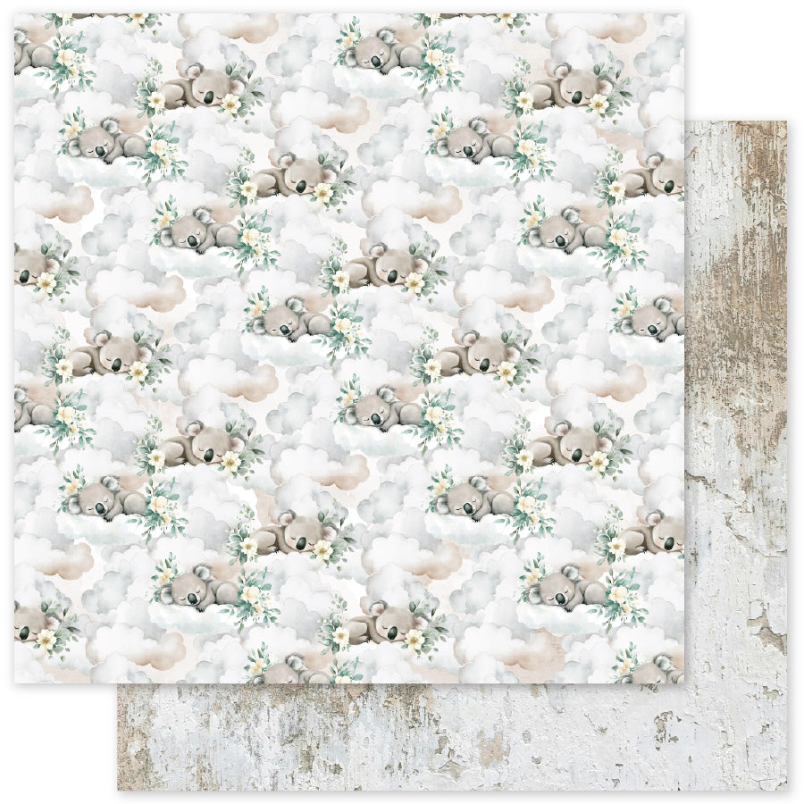 Little Koala Adventures Basics B 12x12 Paper (12 pc Bulk Pack) 36676