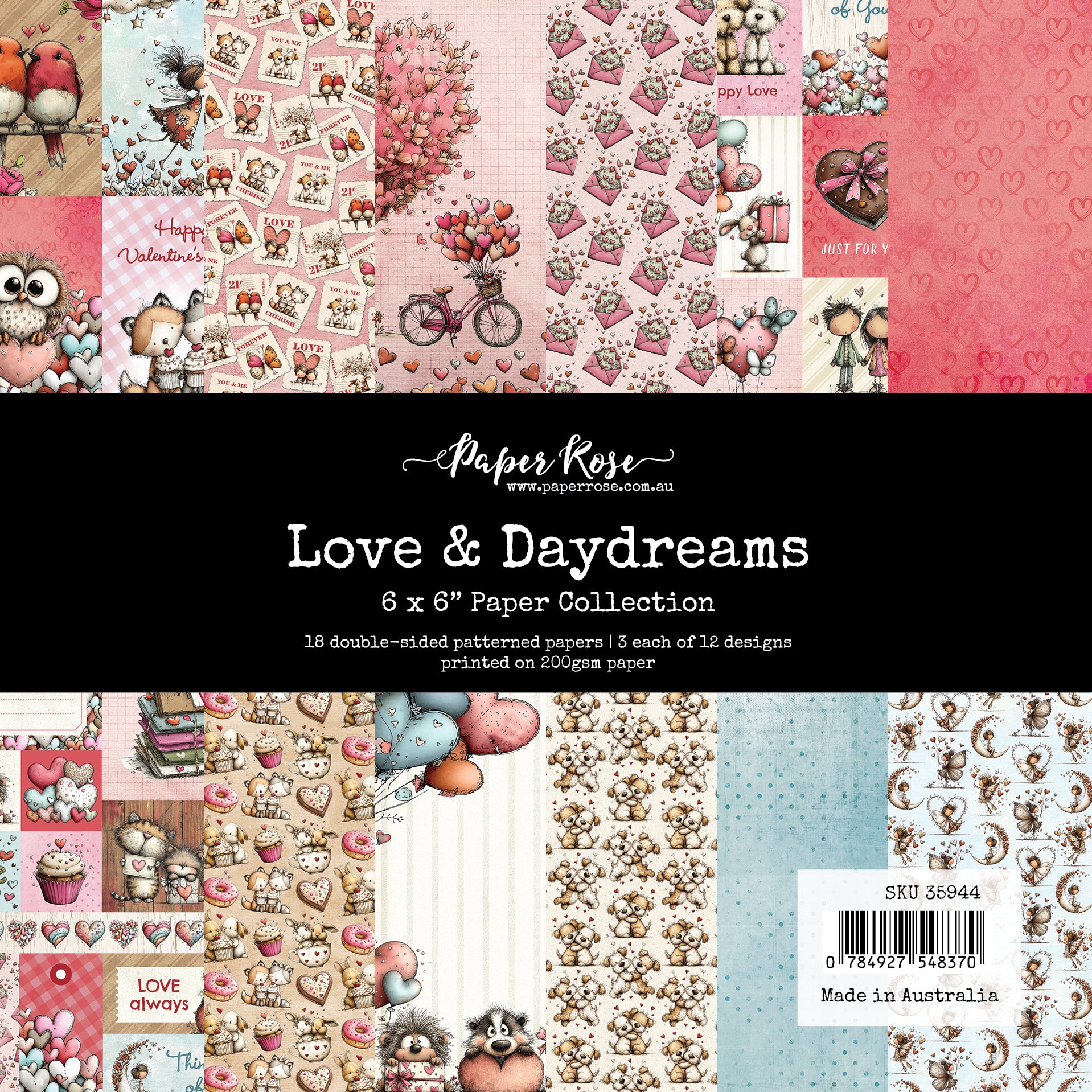 Love & Daydreams 6x6 Paper Collection 35944